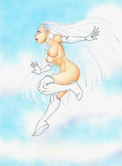ass barry_blair breasts emma_frost erect_nipples huge_breasts marvel nipples nude white_queen x-men
