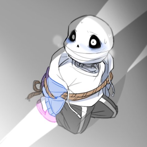 1:1 1:1_aspect_ratio 2010s 2017 animated_skeleton arms_behind_back blue_blush blush bottom_sans bound bound_arms clothed crying fully_clothed kneeling looking_at_viewer low_res lowres monster mouth_taped peng2_(artist) peng2_undertale_(artist) rope sans sans_(undertale) shocked shocked_expression skeleton solo solo_focus submissive sweat taped_mouth tears tied_arms tied_up uke_sans undead undertale undertale_(series) visible_breath