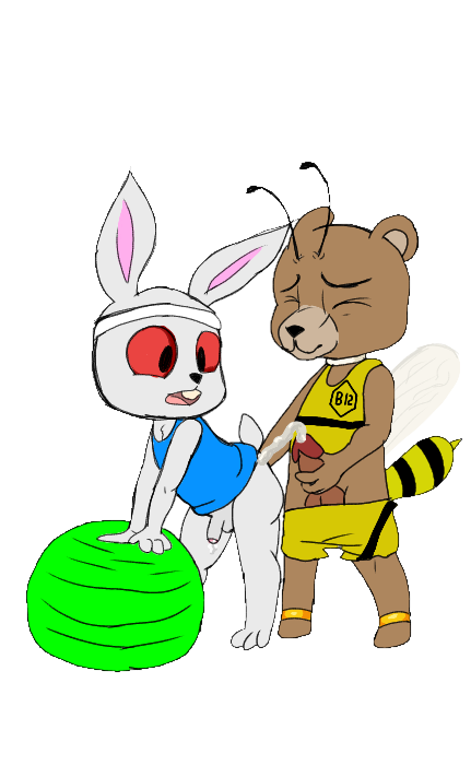 bear bunny cartoon_network gym_leader yaoi