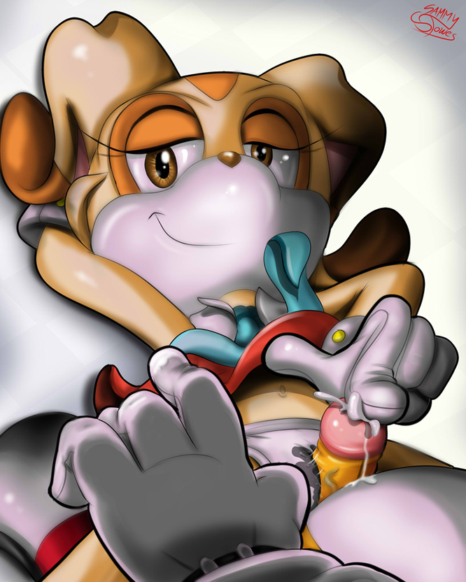 anthro canine cream_the_rabbit cum fox lagomorph looking_at_viewer miles_"tails"_prower nintendo panties penis sammy_stowes sega sex smile sonic_(series) underwear young