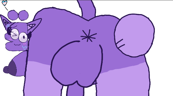 1futa abbygale_purple_eevee_kit anthro anus ass balls ballsack boobs breasts butt cfmot cock contest_for_a_million_of_thousands dick dickgirl furry futanari genderswap hi_res inmt looking_at_viewer nipples object_shows penis purple_body rule_63 showing_ass tagme tits titties transgender transgender_female transgender_woman uwu yoshka_(cfmot) zack_main инмт