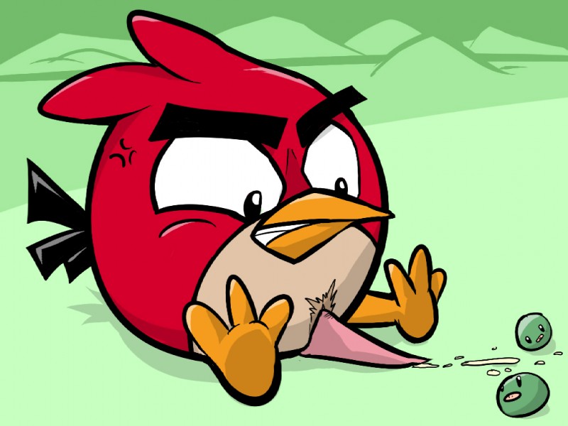 1boy angry_birds avian male porkyman red_(angry_birds) tagme