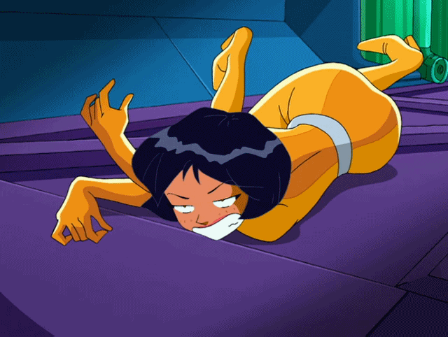 alex_(totally_spies) all_fours ass big_ass catsuit gif older older_female round_ass sick top-down_bottom-up totally_spies young_adult young_adult_female young_adult_woman