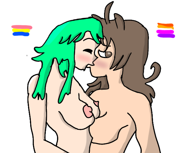 2023 2_girls 2d bad_quality blushed breasts breasts_to_breasts brown_eyes brown_hair closed_eyes color colored edit edited explicit green_hair hidden_nipples hidden_sex imagine_this_being_the_shit_that_you_tag kissing lesbian_pride_colors light-skinned_female medium_breasts mig_maluco_gacha_(artist) pansexual_pride_colors pink_nipples possible_incest questionable_anatomy rule_34-tan shitty_quality site-tan tag_panic traced traced_art unseen_nipples xbooru-tan yuri
