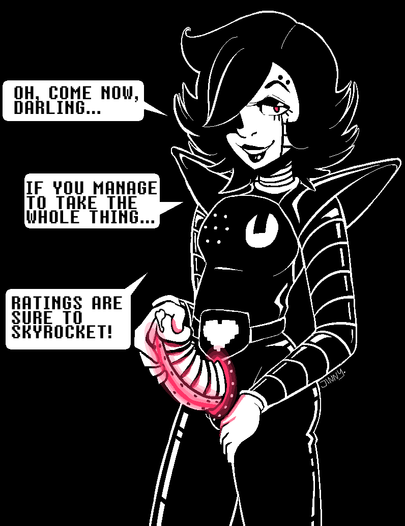1boy 2010s 2015 animated black_background english_text femboy glowing glowing_penis grabbing_own_penis hair_over_one_eye humanoid humanoid_robot jinnyrotica looking_at_viewer male male_only mettaton mettaton_ex penis robot robot_humanoid robotic_penis solo solo_male talking_to_viewer text undertale undertale_(series)