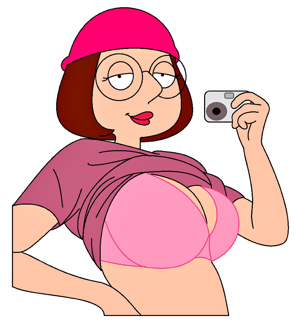 bra breasts camera cleavage family_guy meg_griffin shirt_lift