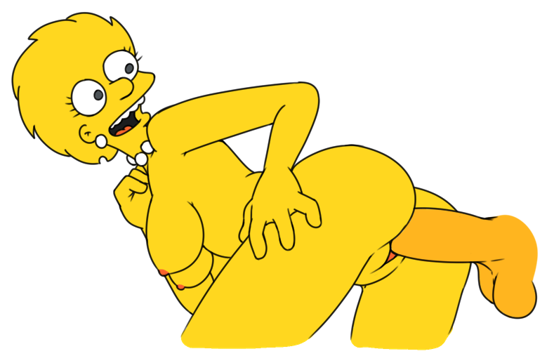 ass breasts doggy_position earrings lisa_simpson necklace nipples pbrown pussy the_simpsons vaginal_penetration
