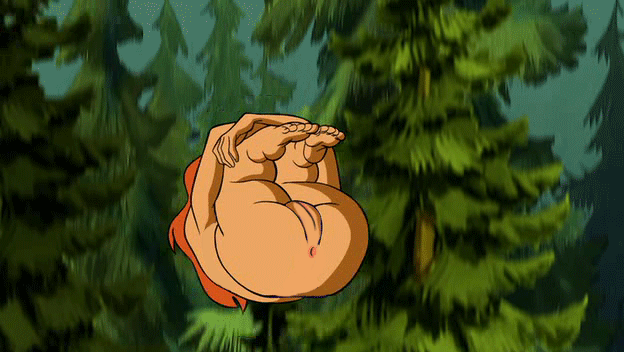 animated anus ass daphne_blake edit flipping gif nude pussy scooby-doo scooby-doo!_camp_scare smile