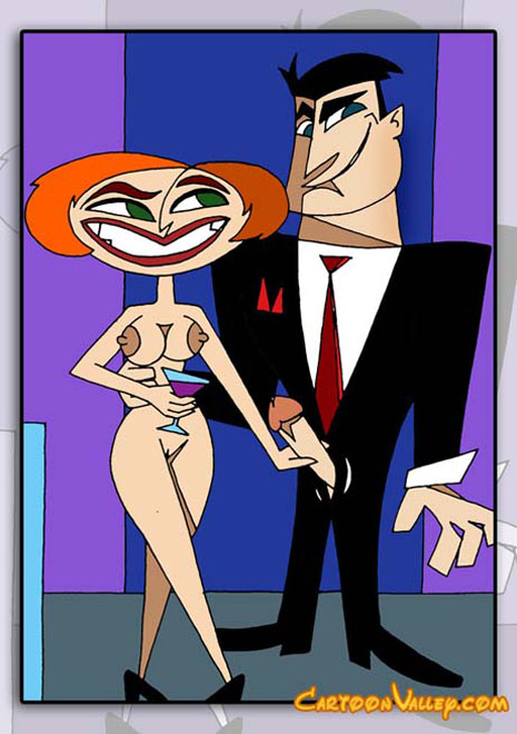 big_breasts breasts cartoonvalley.com female husband_and_wife male mr._x mrs._x nickelodeon nipples nude penis penis_grab pussy the_x's watermark web_address web_address_without_path