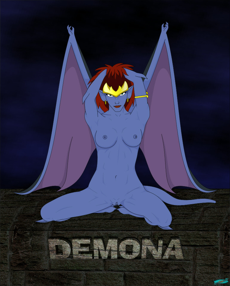breasts demona disney fab3716 female gargoyles nude pussy solo