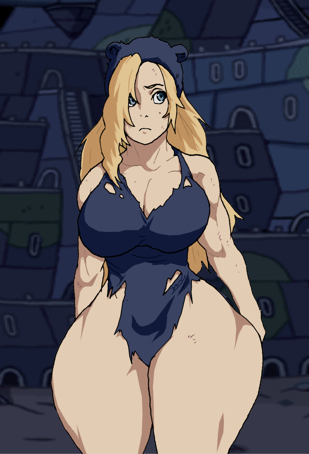 adventure_time big_breasts breasts jay-marvel susan_strong wide_hips