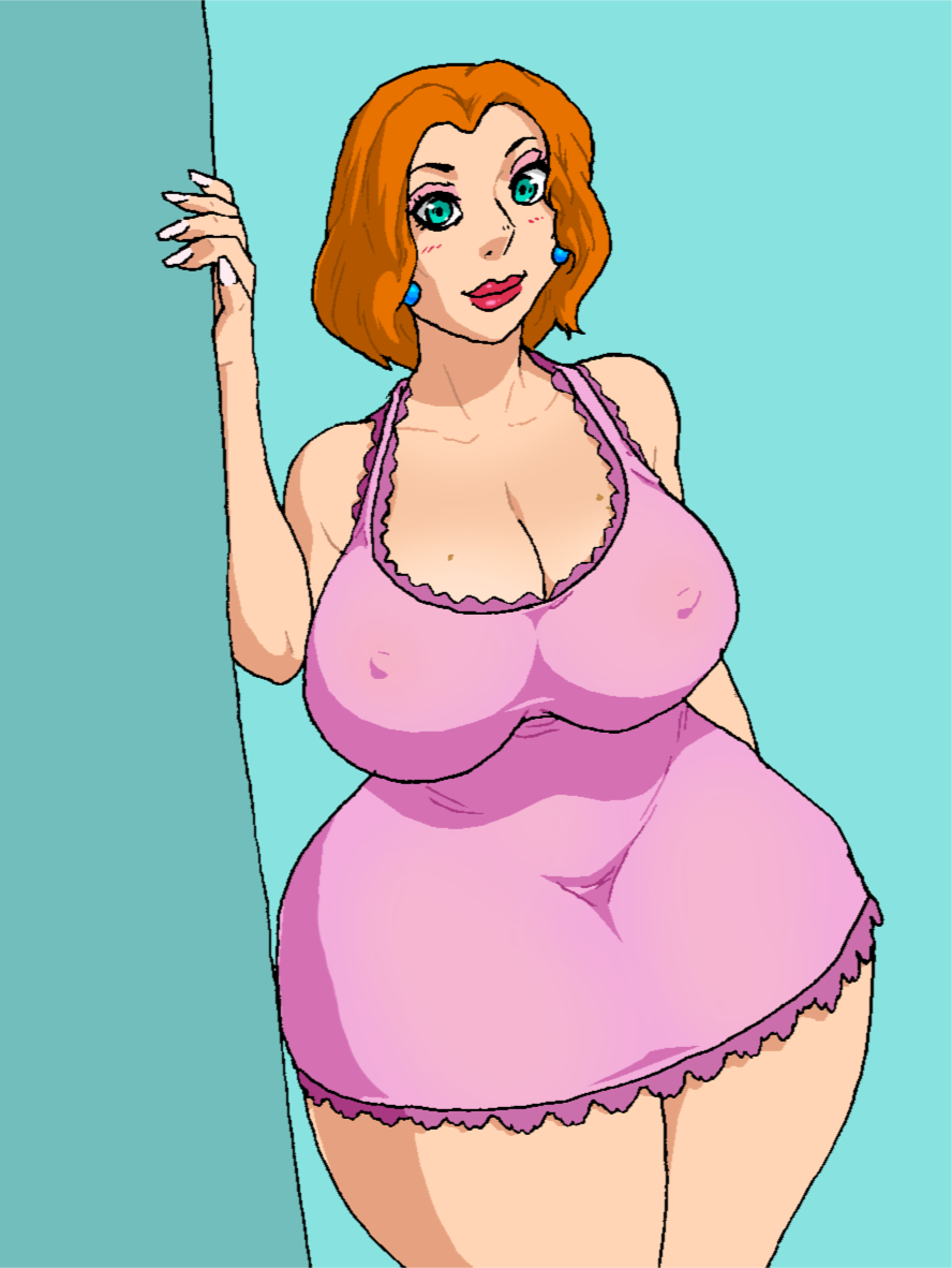 big_breasts breasts family_guy horny jay-marvel lips lois_griffin looking_at_viewer wide_hips