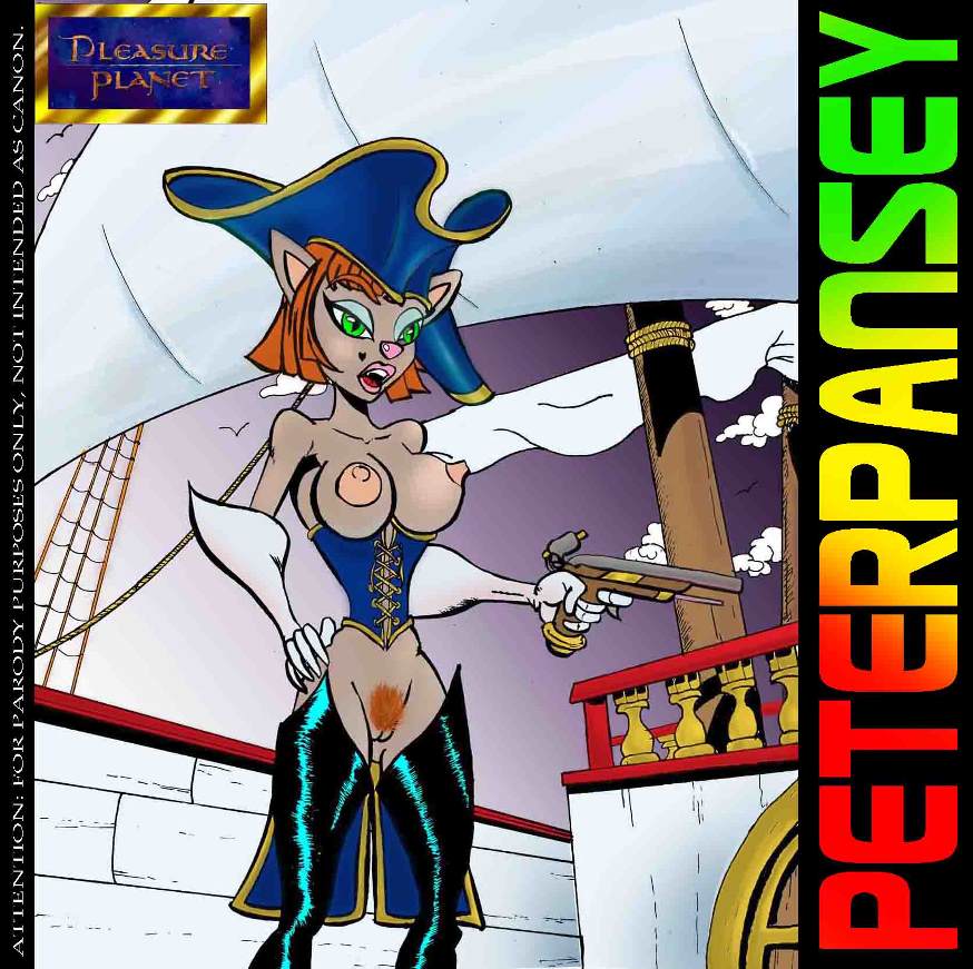 big_breasts breasts captain_amelia corset disney legs lipstick peter_pansey pussy treasure_planet