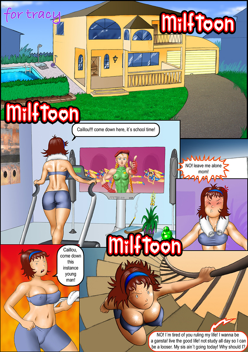 Caillou mom nude