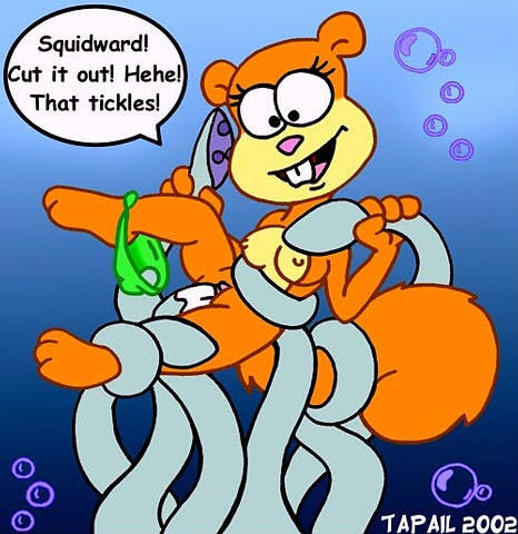 sandy_cheeks spongebob_squarepants squidward_tentacles tagme