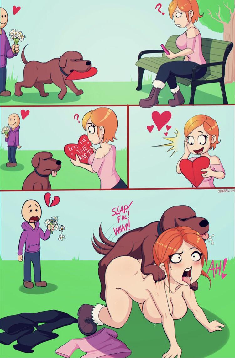 beastiality dog doggy_position interspecies park_bench shadman valentine's_day