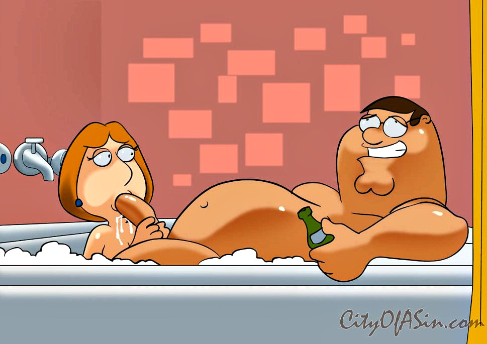 cum family_guy fellatio lois_griffin oral peter_griffin