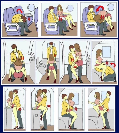 airplane ass no_panties pussy sex sex_position skirt