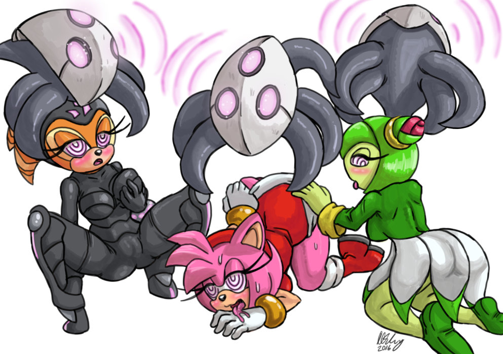 amy_rose bent_over big_breasts blush breasts cosmo_the_seedrian dazed expressionless femsub furry gloves glowing glowing_eyes green_hair groping monster_girl multiple_girls multiple_subs omegazuel open_mouth orange_hair pink_eyes pink_hair plant_girl ring_eyes saliva shade_the_echidna short_hair simple_background skirt sonic_the_hedgehog_(series) spread_legs tentacle tongue tongue_out voxai white_background