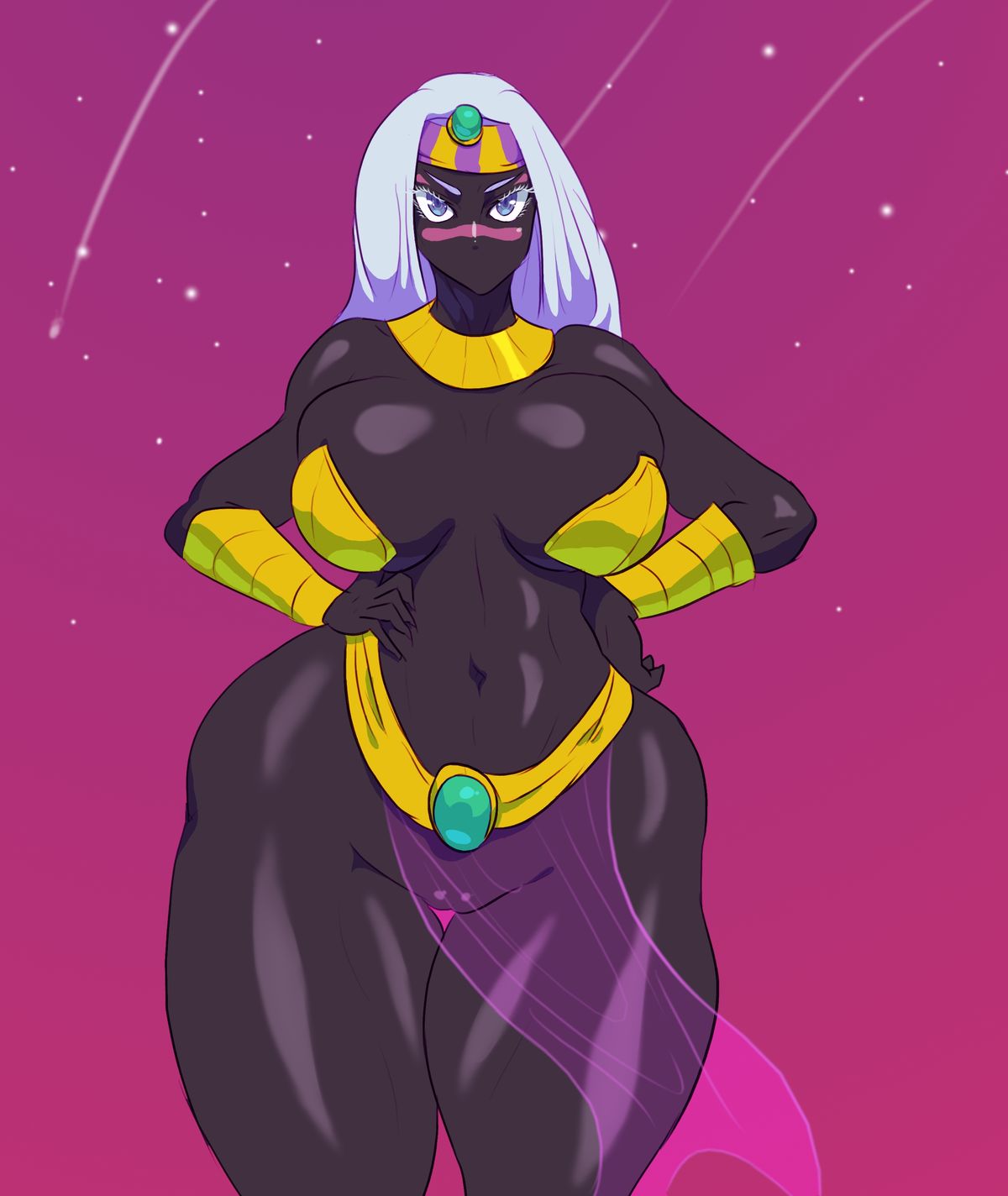 big_breasts breasts duck_dodgers jay-marvel queen_tyr'ahnee thick_thighs voluptuous wide_hips