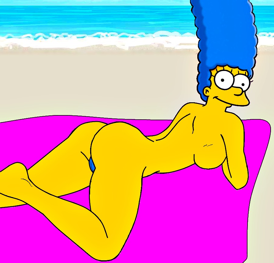ass homerjysimpson marge_simpson pussy tagme the_simpsons yellow_skin