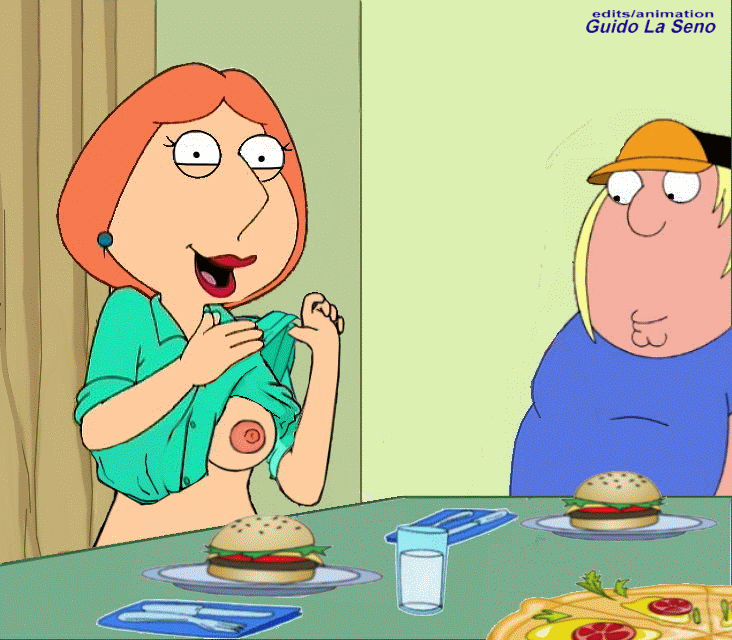 animated breasts chris_griffin family_guy gif lactation lois_griffin milf nipples peter_griffin pussy