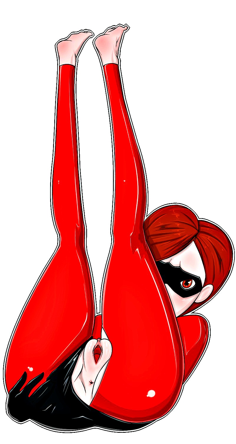ass disney elastigirl pussy the_incredibles white_background