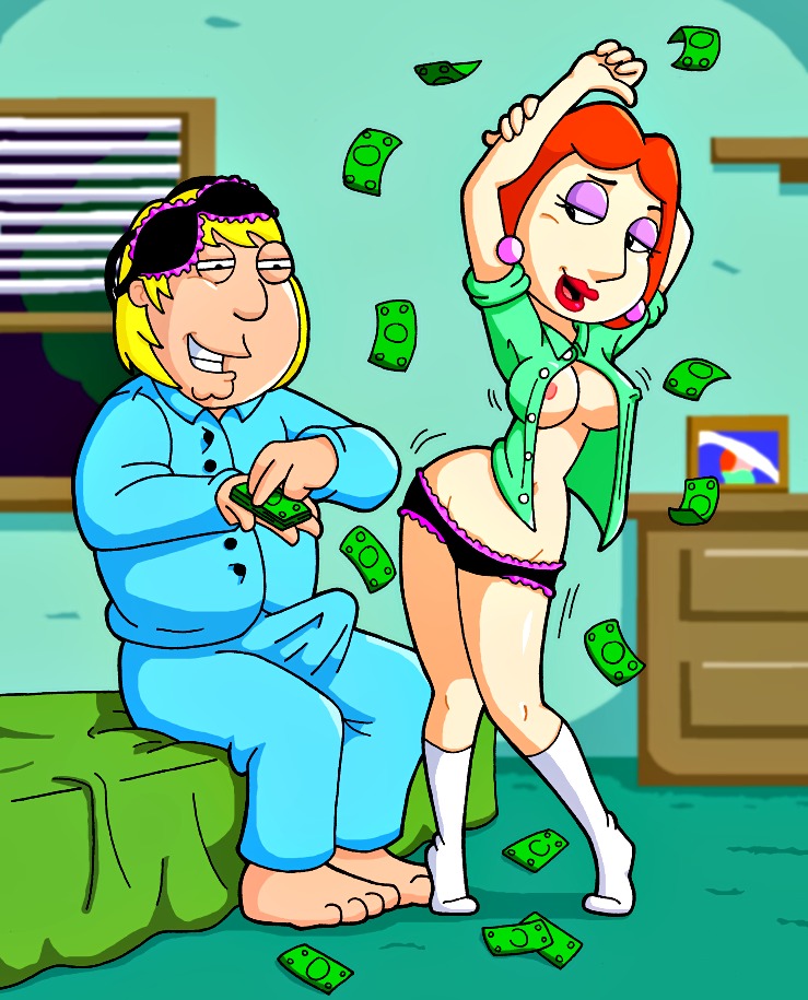 breasts chris_griffin family_guy lois_griffin nipples