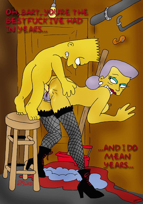 age_difference bart_simpson belle_(the_simpsons) disnae doggy_position male/female the_simpsons vaginal yellow_skin