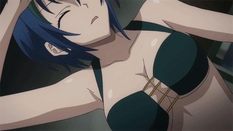 anime bra breasts flashing gif hentai high_school_dxd nipples