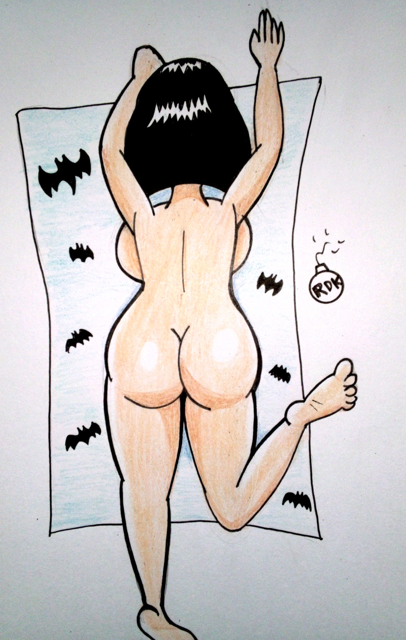 1girl ass hotel_transylvania huge_breasts mavis_dracula nude nude_female rdk solo_female vampire