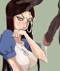 after_fellatio alice:_madness_returns alice_liddell american_mcgee's_alice facial forced_oral