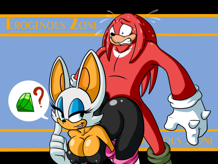 big_breasts breasts cleavage knuckles_the_echidna lordstevie rouge_the_bat sega sonic_boom sonic_the_hedgehog_(series)