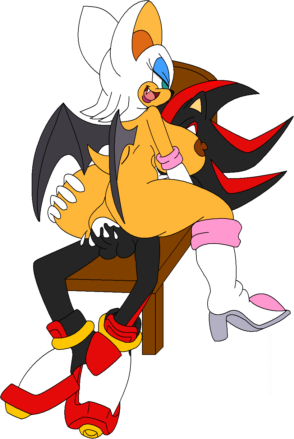 chair cum cum_in_pussy cum_inside pussy rouge_the_bat shadow_the_hedgehog sonic_(series) tagme