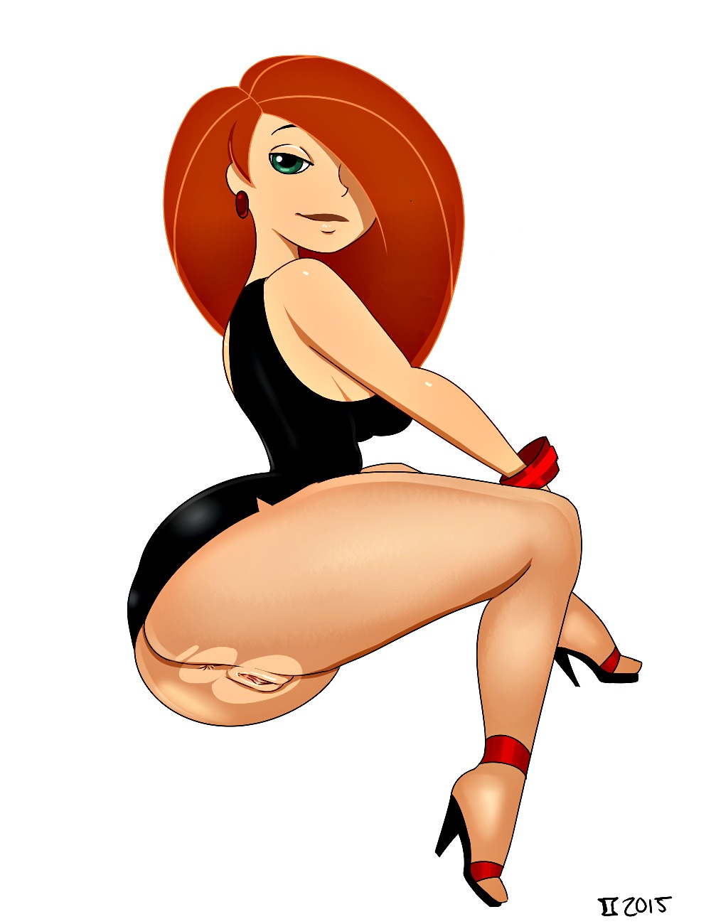 anus ass kim_possible kimberly_ann_possible pantyhose pussy