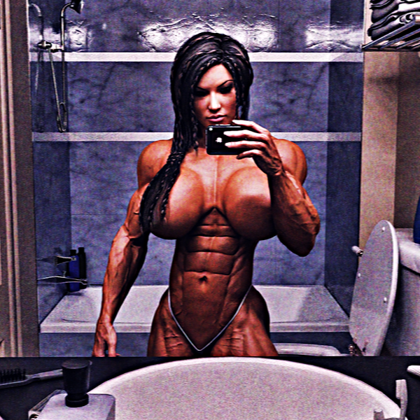 3d abs big_breasts breasts cgi fbb muscle selfpic