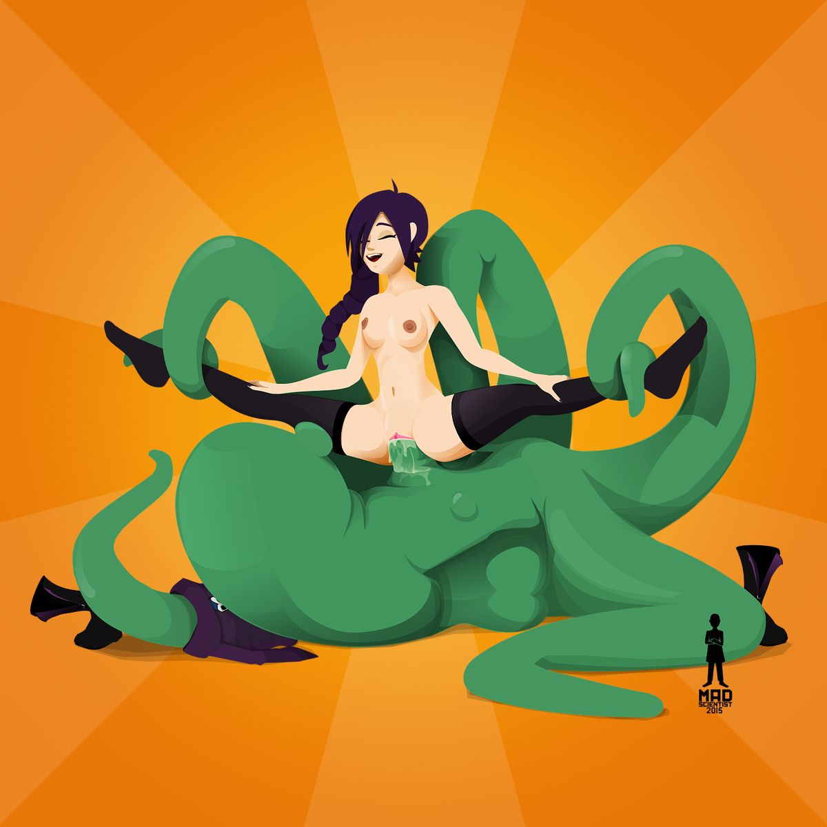 female monster sex tagme tentacle zone zone-tan