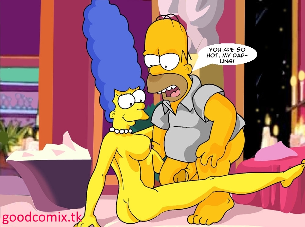 comic homer_simpson marge_simpson tagme the_simpsons yellow_skin