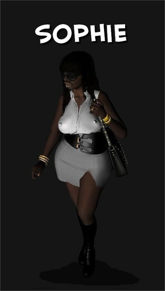 3d blackudders dark-skinned_female dark_skin interracial original original_character sophie_(blackudders)