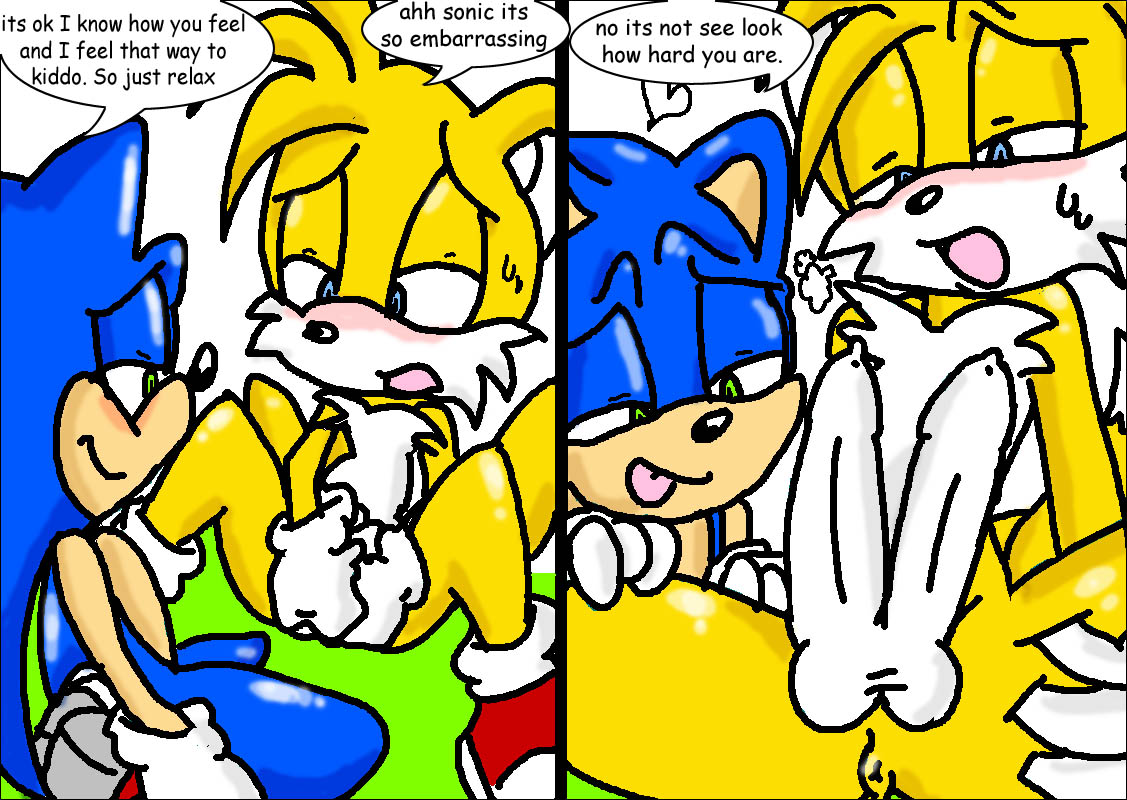 comic english_text miles_"tails"_prower multiple_penises penis perverted_bunny sega sonic_(series) sonic_team sonic_the_hedgehog talking text
