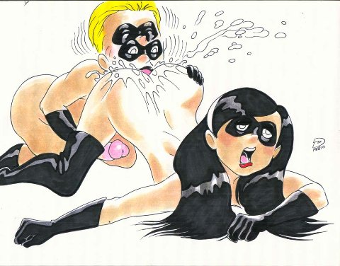brother_and_sister dash_parr incest mask nude oral pussy_juice pussylicking rob_durham the_incredibles top-down_bottom-up violet_parr