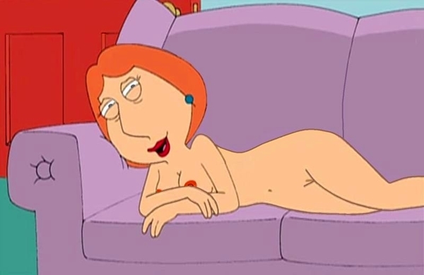 big_breasts breasts family_guy lois_griffin nude_female on_couch
