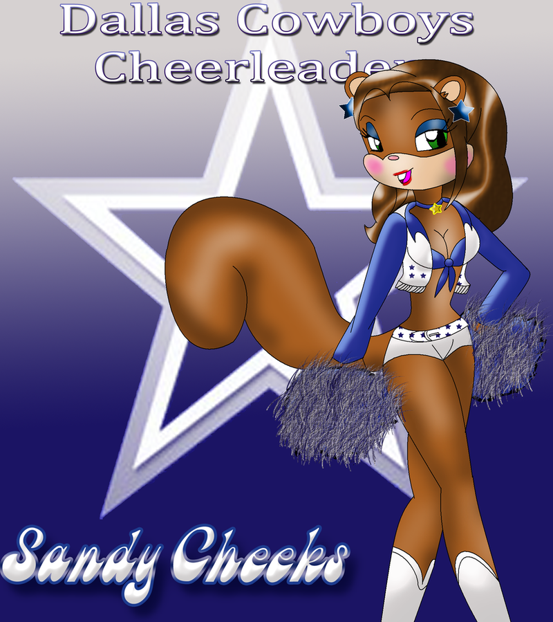 america's_team cheerleader dallas_cowboys long_legs sandy_cheeks