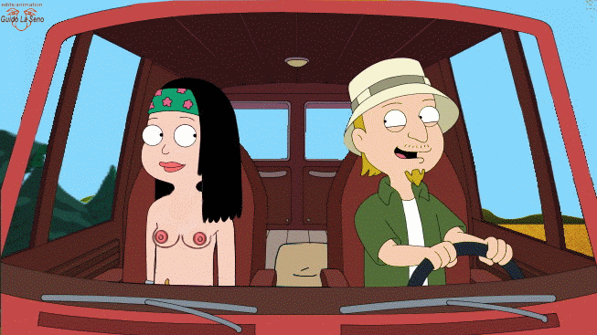 american_dad funny gif hayley_smith jeff_fischer outside