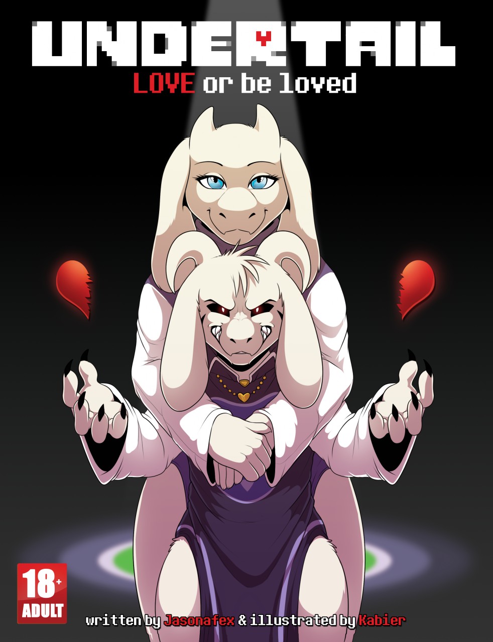 1_girl 1boy 1girl 2010s 2015 2d 2d_(artwork) anthro anthro_only asriel_dreemurr asriel_dreemurr_(god_of_hyperdeath) black_sclera blue_eyes boss_monster caprine claws clothed clothing comic comic_cover cover cover_page digital_media_(artwork) duo english_text face_markings fangs female female_anthro floppy_ears fur furry furry_female furry_male furry_only goat goat_ears goat_horns grin hair high_res horn horns hug_from_behind hugging jasonafex kabier_(artist) locket lol_comments long_ears looking_at_viewer love_or_be_loved male male_anthro mammal mature_female milf monster monster_boy monster_girl mother mother_&amp;_son mother_and_son parent red_eyes robes sharp_teeth son teeth text toe_claws toriel undertale undertale_(series) video_game_character video_games white_body white_fur white_hair