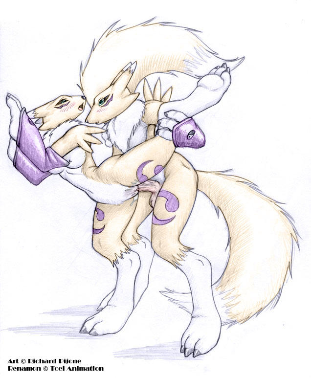 1_female 1_female_anthro 1_male 1_male_anthro 1boy 1girl 2_anthros 3_fingers 3_toes anthro anthro/anthro anthro_canine anthro_fox anthro_vixen breasts canine detached_sleeves digimon duo erection female female_anthro female_anthro_fox female_renamon fox from_behind fur furry male male/female male_anthro male_anthro_fox male_renamon mostly_nude nipples one_leg_up penis penis_in_pussy pussy renamon richard_pijone sex standing testicles toei_animation vaginal vaginal_penetration vixen white_fur yellow_fur yin_yang
