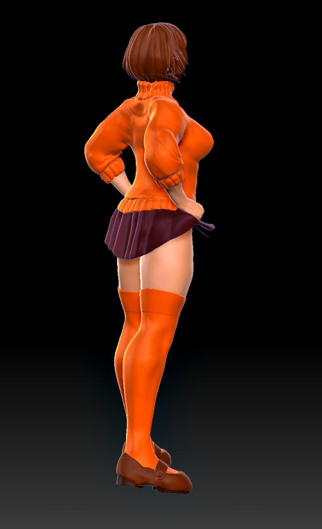 ass breasts scooby-doo stockings velma_dinkley