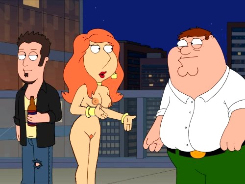 breasts family_guy lois_griffin nude peter_griffin pubic_hair pussy