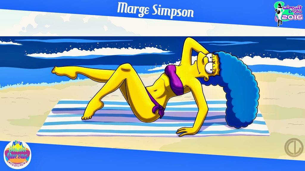 ass breasts marge_simpson tagme the_simpsons yellow_skin