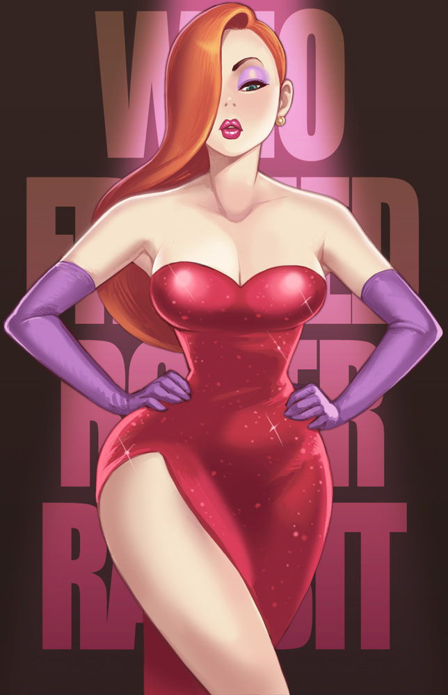 big_breasts breasts cleavage jessica_rabbit who_framed_roger_rabbit